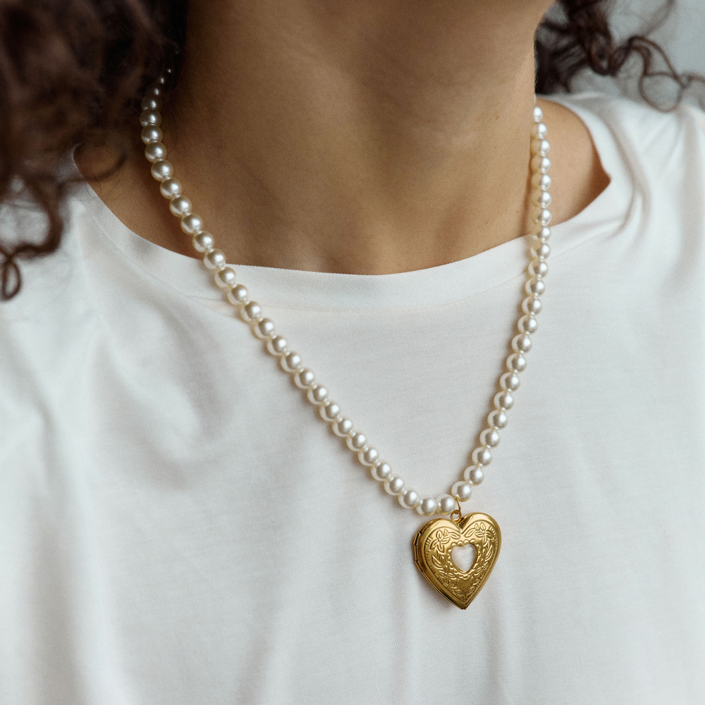 Złoty naszyjnik sekretnik Secret N°1