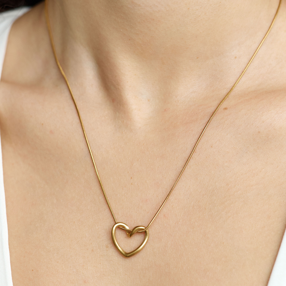 Złoty naszyjnik Lumiere N°2