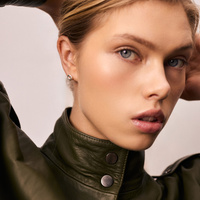 Srebrne kolczyki PEBBLE