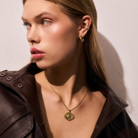 Złoty naszyjnik EYE 