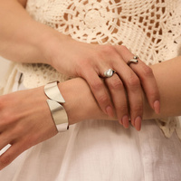 Srebrny pierścionek Heart N°2