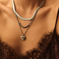 Srebrny naszyjnik Bubble Heart