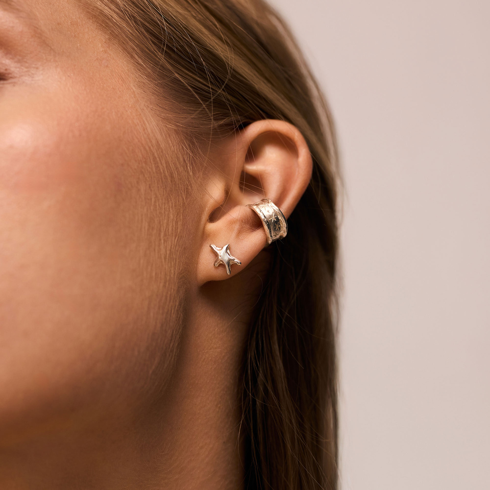 Srebrne kolczyki STARLIGHT
