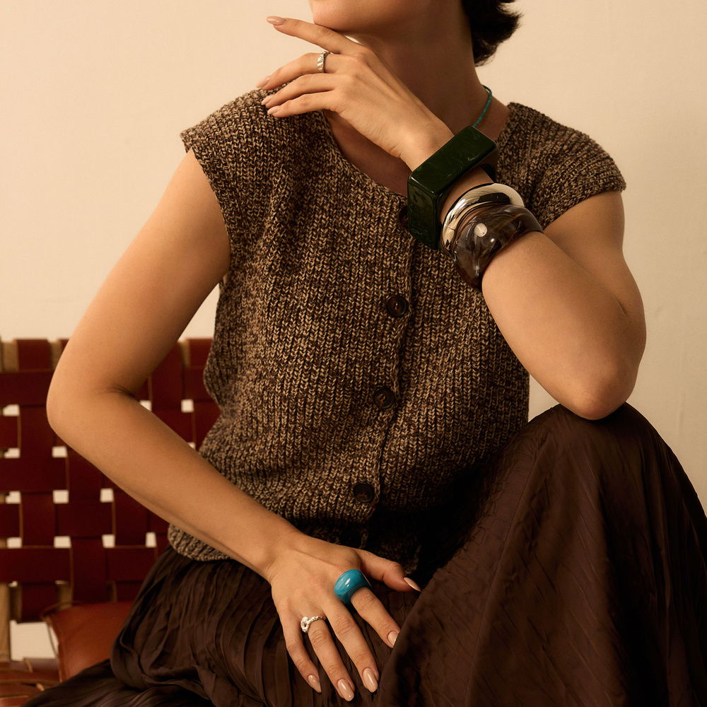 Pierścionek Musa Blueberry