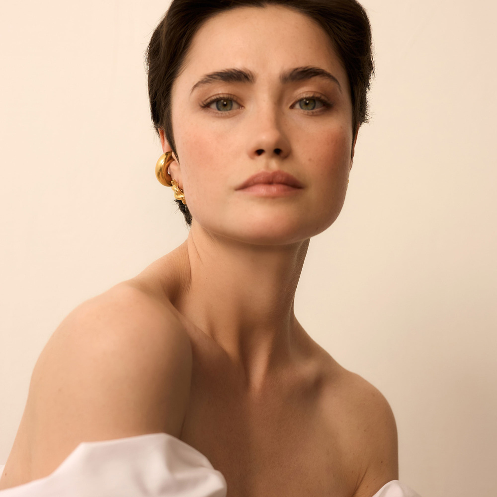 Nausznica Gold Bubble