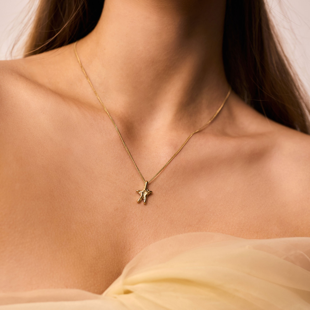 Złoty naszyjnik STARLIGHT