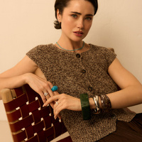 Pierścionek Musa Blueberry