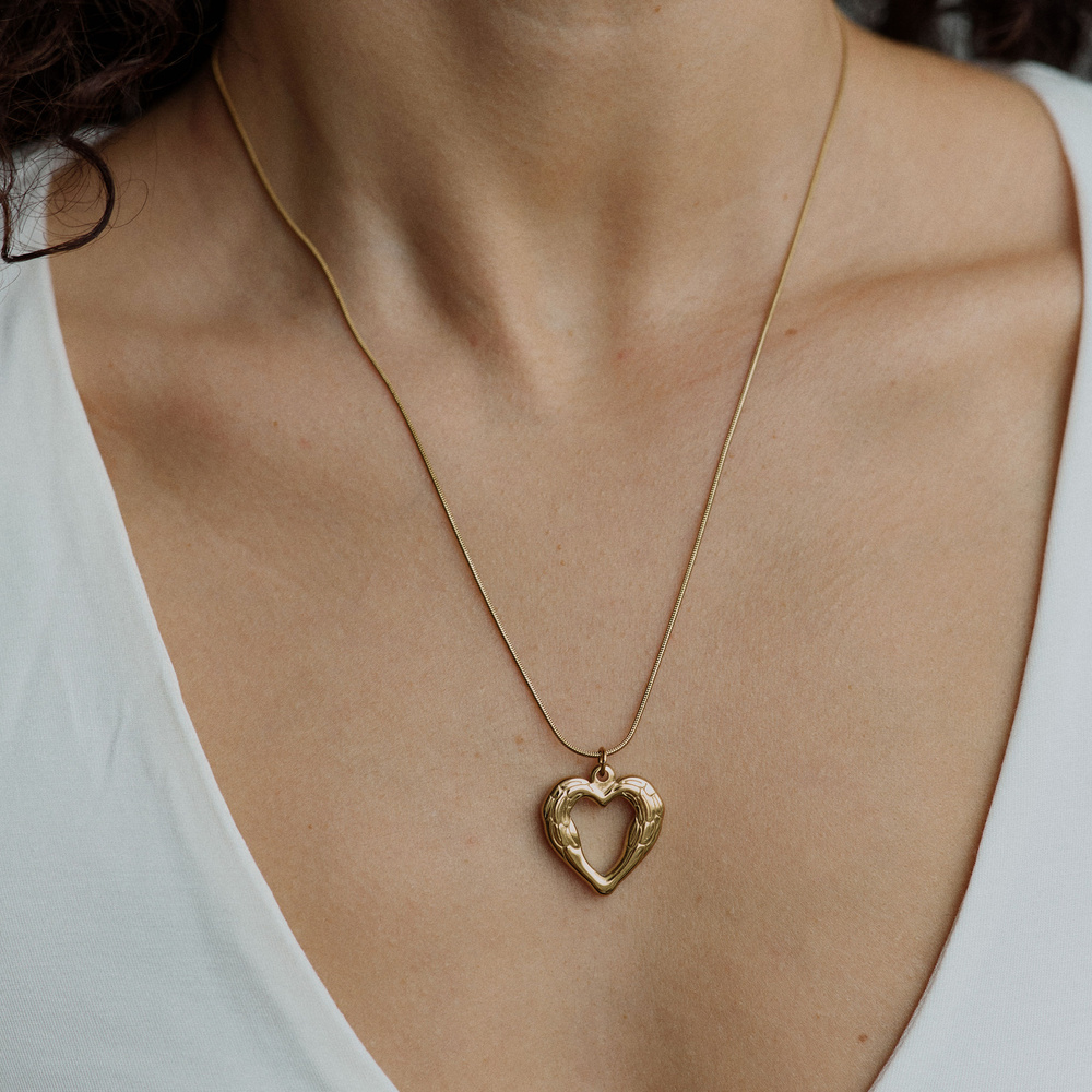 Złoty naszyjnik Lumiere N°1