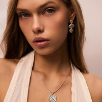 Srebrne kolczyki BALANCE