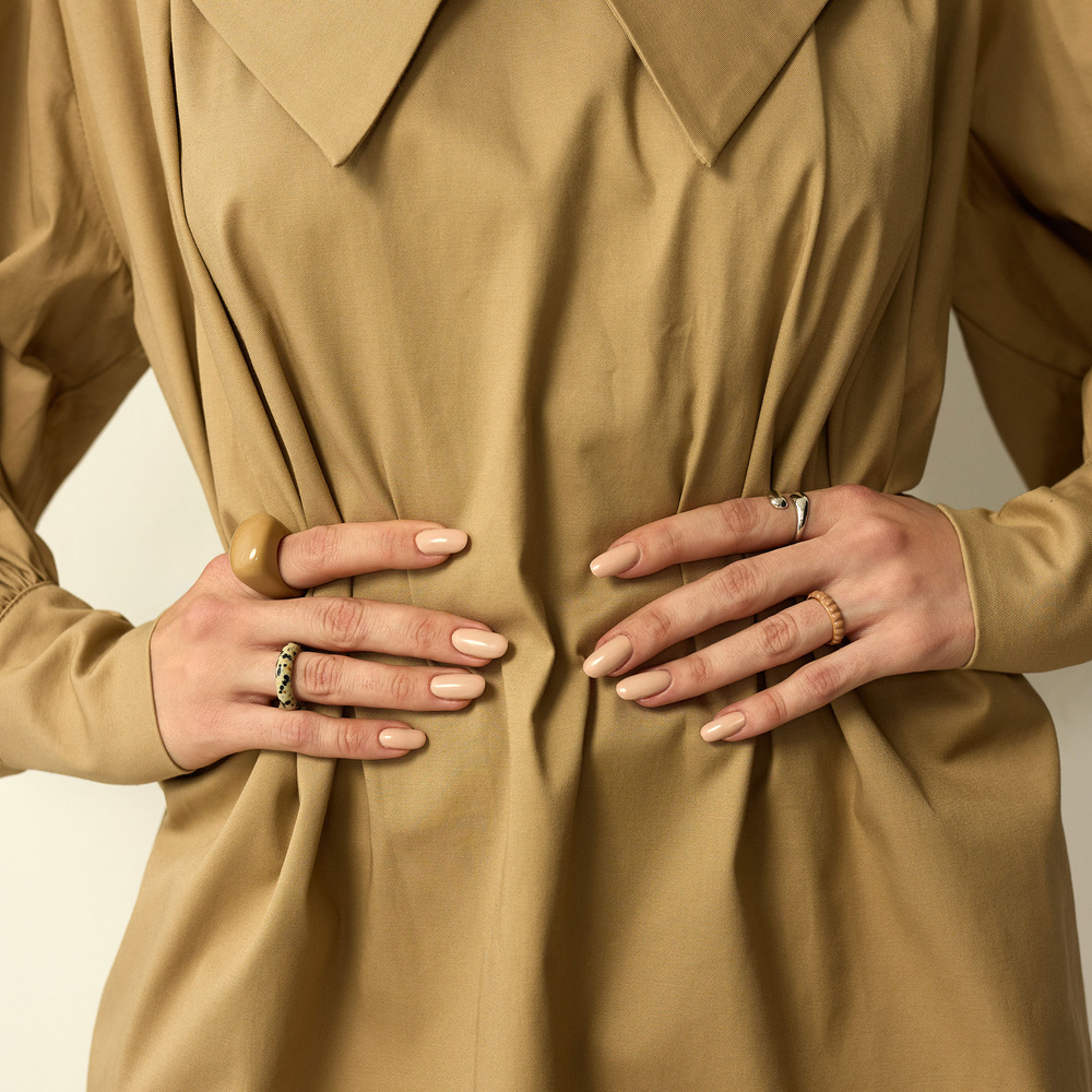 Srebrny regulowany pierścionek Gemini N°3