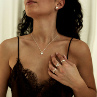 Srebrny pierścionek Mini Heart