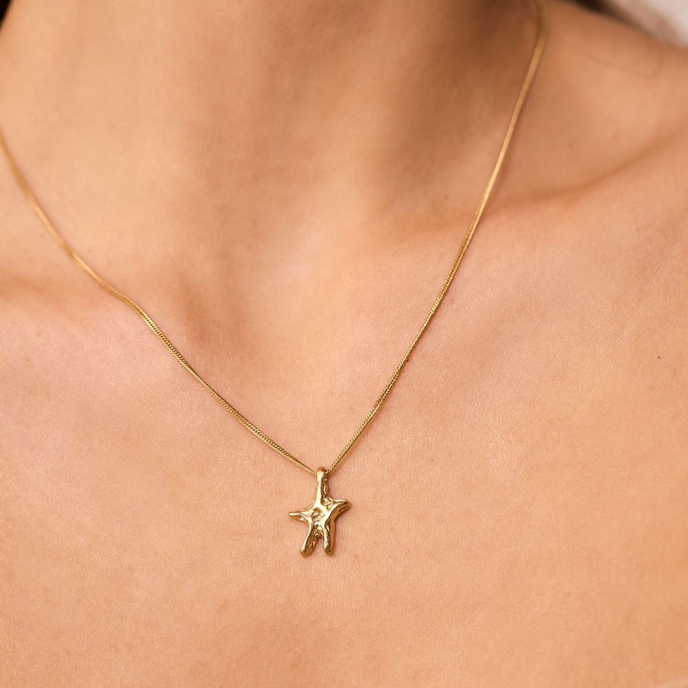 Złoty naszyjnik STARLIGHT