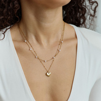 Złoty naszyjnik Pure Love