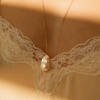 Złoty naszyjnik Baroque Pearl