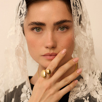 Złoty pierścionek Lira N°3