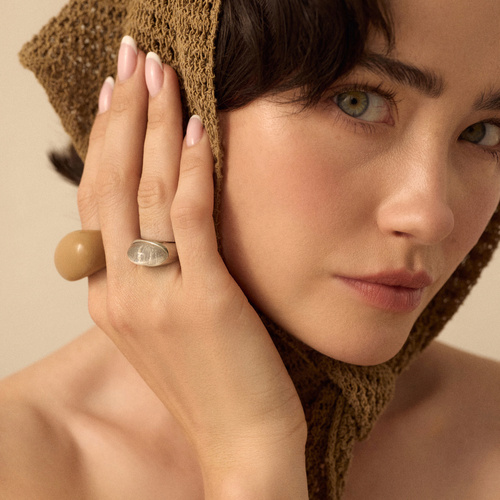 Srebrny pierścionek Soul Ice