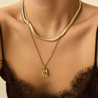 Złoty naszyjnik Holy N°1