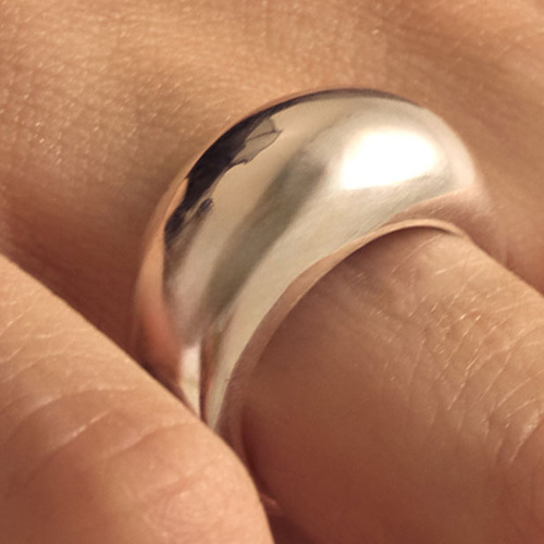 Pierścionek Silver Bubble N°2