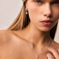 Srebrne kolczyki CELESTE