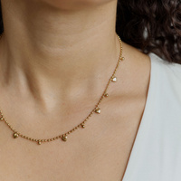 Złoty naszyjnik choker Sprinkles