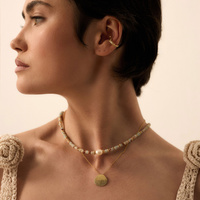 Naszyjnik z naturalnych kamieni oraz pereł Daisy N°5