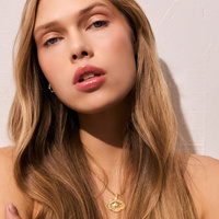 Złoty naszyjnik EYE 