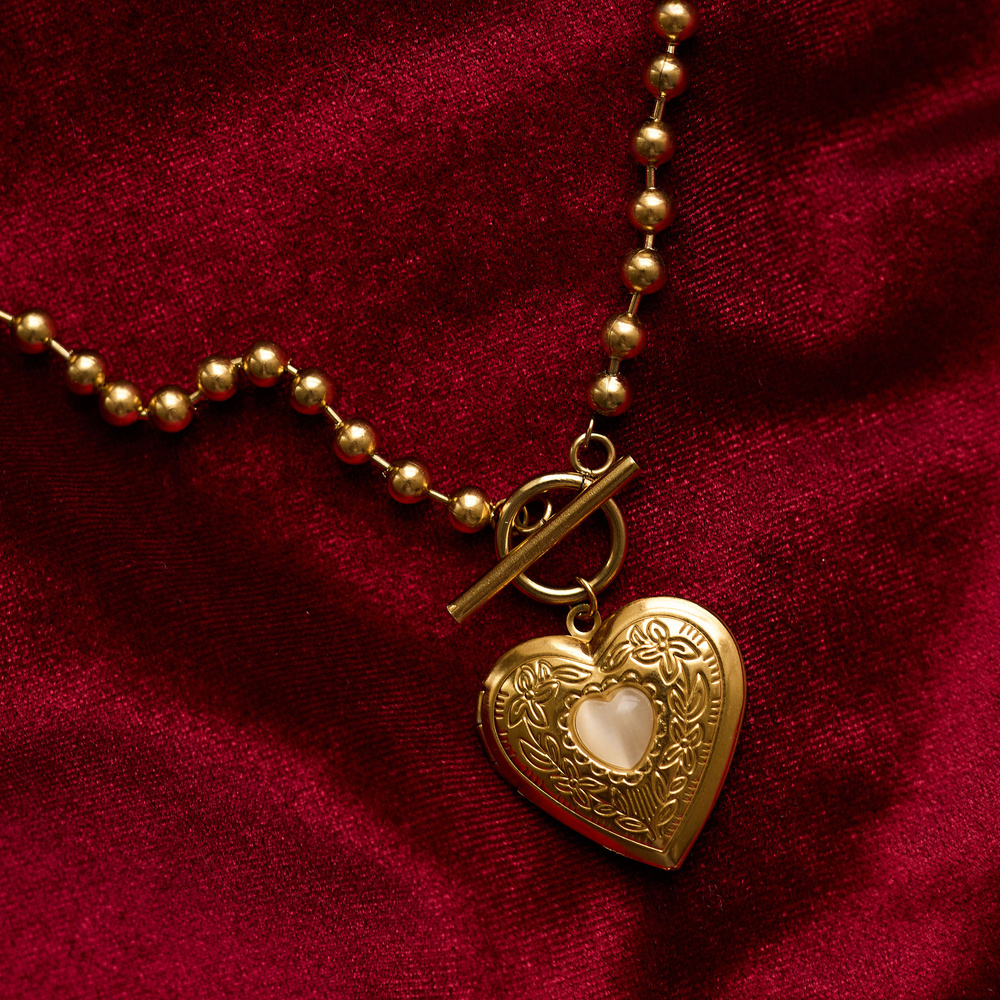 Złoty naszyjnik sekretnik Secret N°2