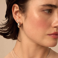 Srebrne kolczyki Seed Mini