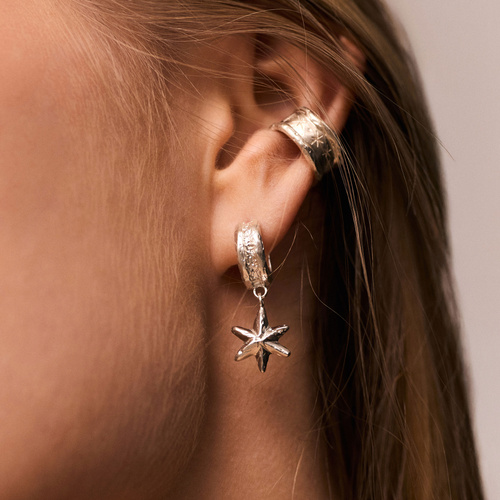 Srebrne kolczyki CELESTE