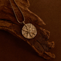 Złoty naszyjnik SUN