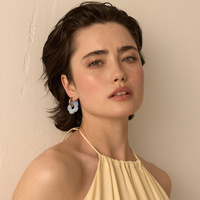 Złote kolczyki Fiore Sky