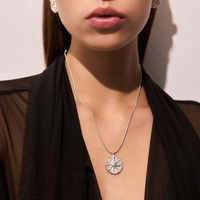 Srebrny naszyjnik SUN