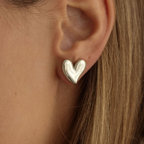 Srebrne kolczyki Mini Hearts N°2 (srebro 925)