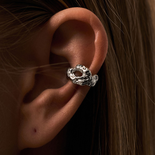 Srebrna nausznica AQUA