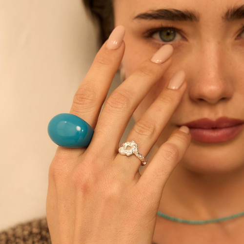 Pierścionek Musa Blueberry