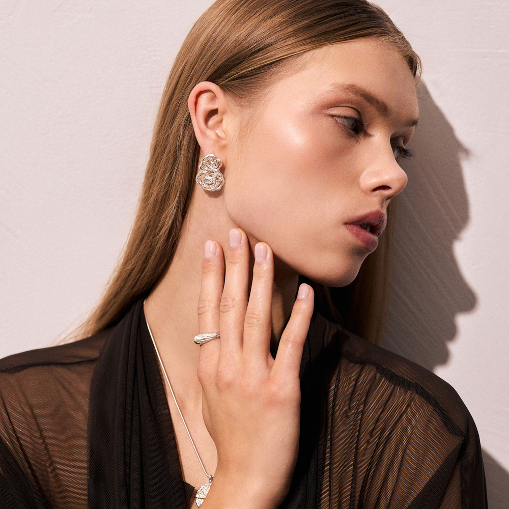 Srebrny pierścionek SUN 