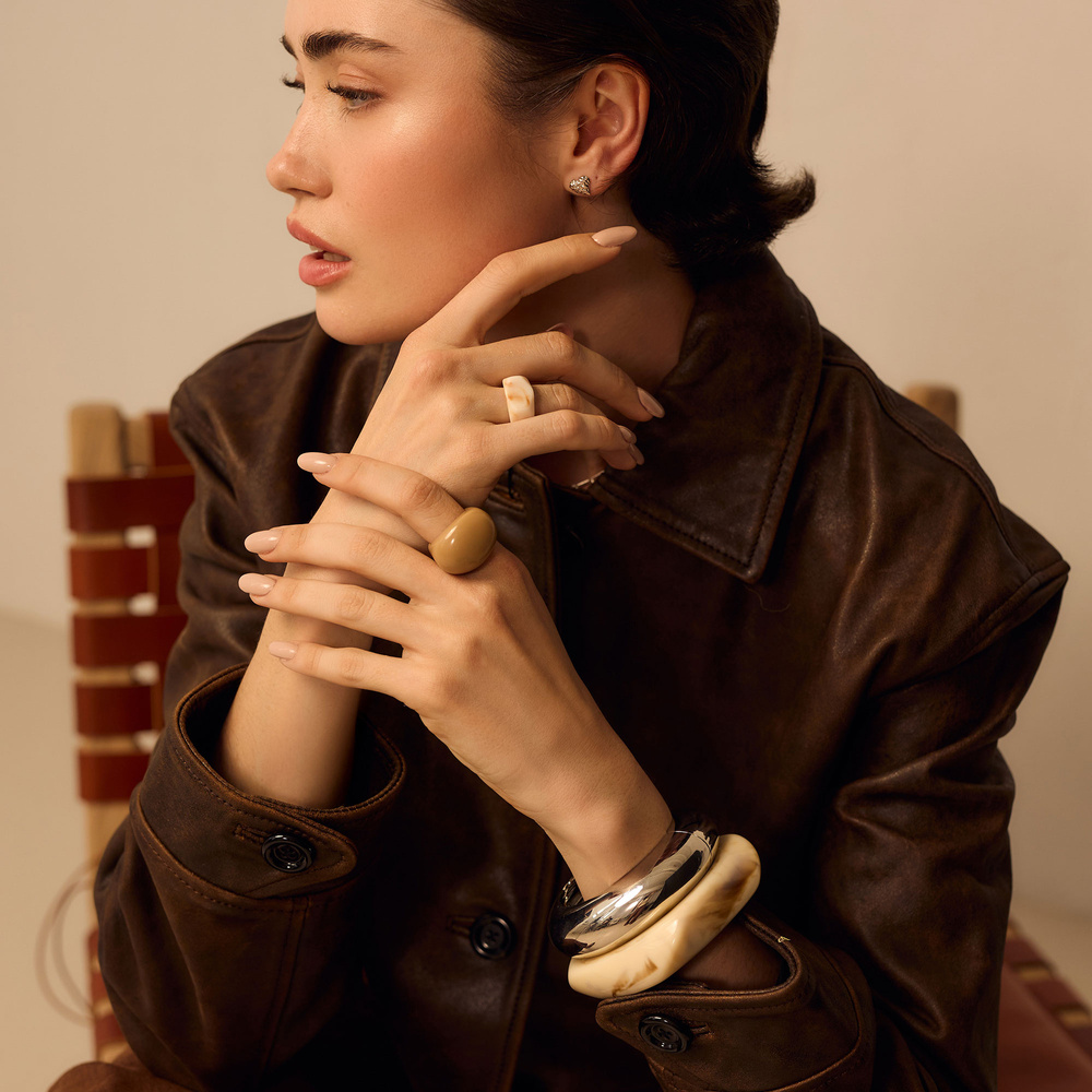 Pierścionek Musa Marble N°2