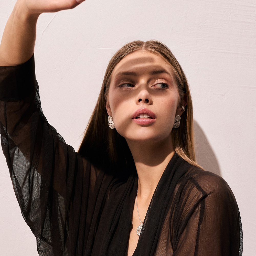 Srebrny naszyjnik SUN