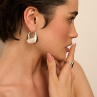 Srebrne kolczyki Gypsy