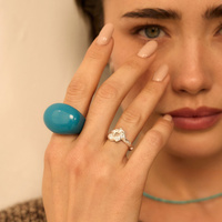 Pierścionek Musa Blueberry