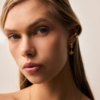 Złota nausznica STARS