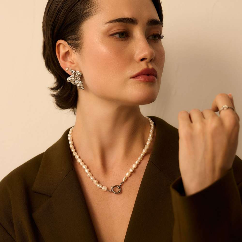 Naszyjnik z pereł naturalnych Sailor