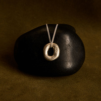 Srebrny naszyjnik PEBBLE 