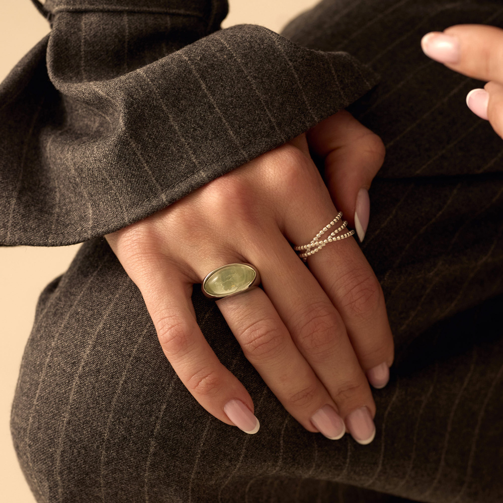 Srebrny pierścionek Delicate