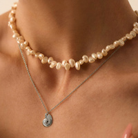 Srebrny naszyjnik z muszelką Shell Mini 