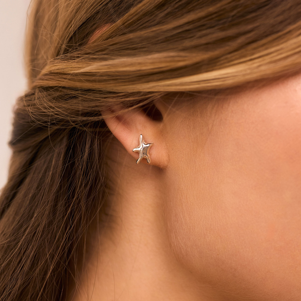 Srebrne kolczyki STARLIGHT