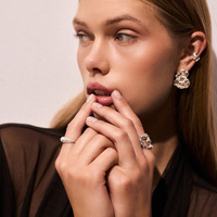 Srebrny pierścionek SUN 