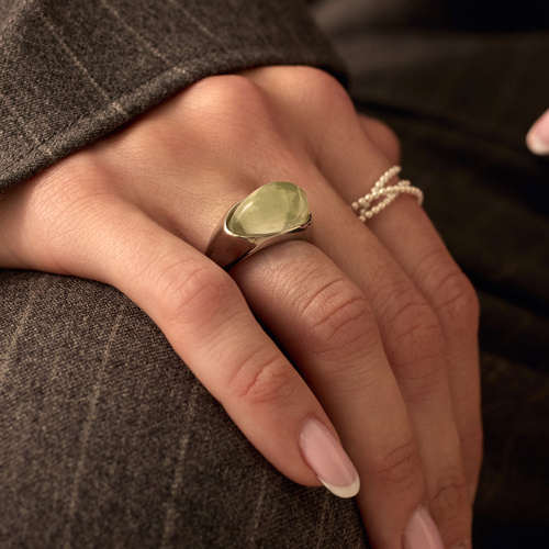 Srebrny pierścionek Soul Matcha