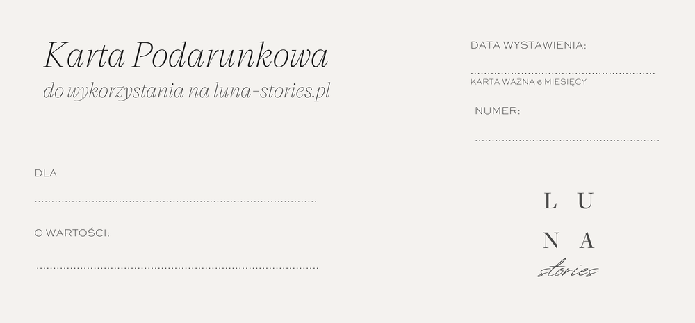 Bon podarunkowy/e-mail