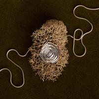 Srebrny naszyjnik SPIRAL